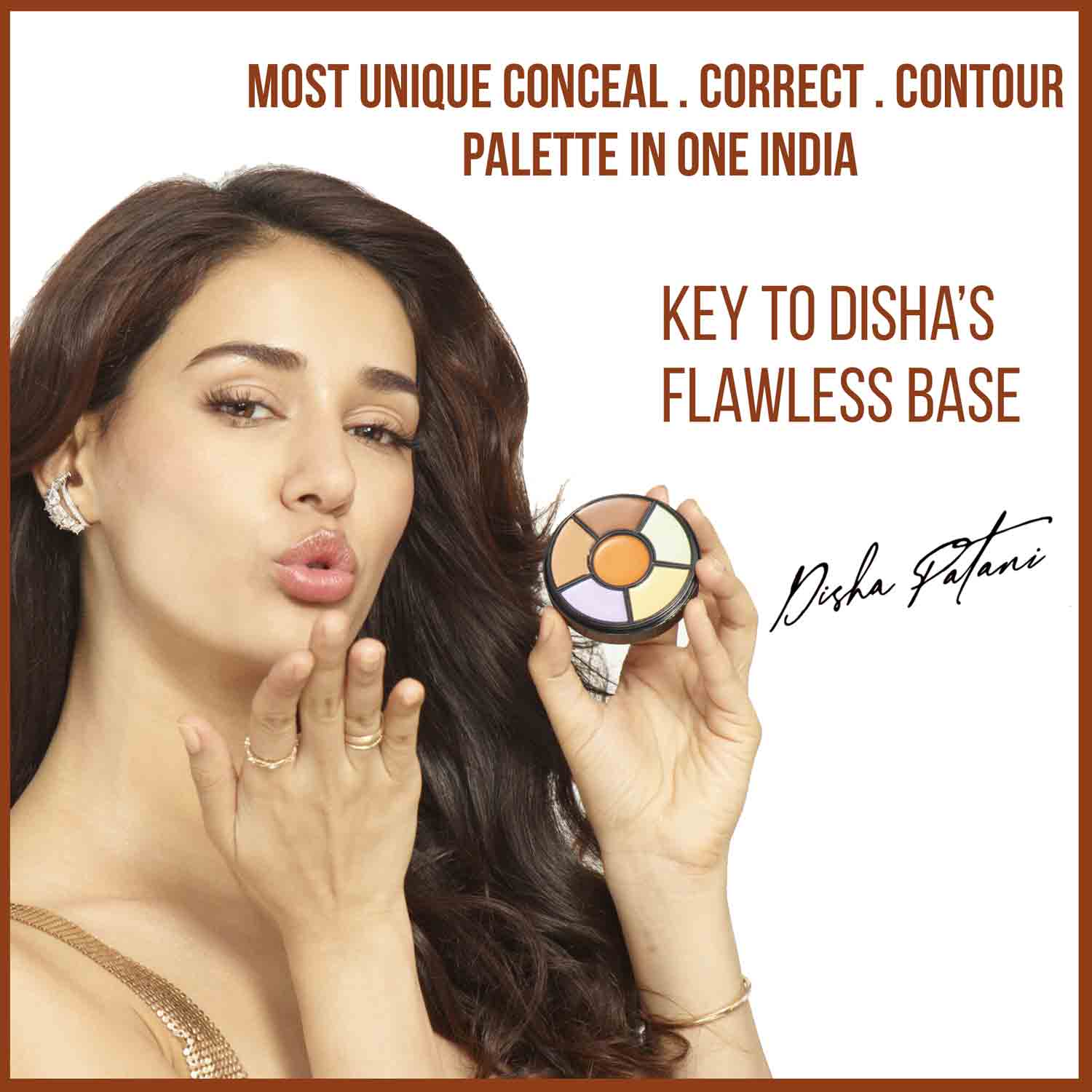 INSIGHT Pro Concealer Palette - Shade Corrector | Makeup Wheel for Face | Satin–Matte Finish | 3-in-1 Conceal, Contour & Correct | Waterproof | Full Coverage | 15gm - Image 4