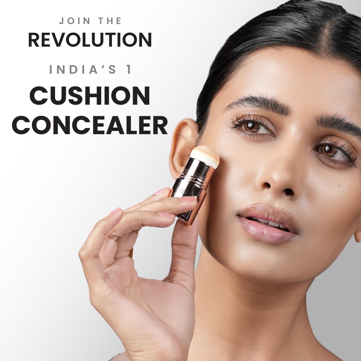 INSIGHT Cushion Concealer for Natural Flawless Finish | Vitamin E Infused | Featherlight, Buildable Coverage | Multipurpose & Travel-Friendly | Shade: Orange Corrector, 3g - Image 2